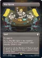 War Room (Borderless) (1068), Launch Party & Release Event Promos — Magic card price