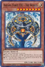 Arcana Force XXI - The World (SGX4-ENB01) — card price