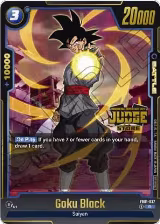 Goku Black - FB01-037 (Judge Pack (Store Judge) 01) (FB01-037), Tournament and Championship Promos — DB Fusion card price