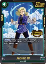 Android 18 - FB01-081 (Judge Pack (Store Judge) 01) (FB01-081), Tournament and Championship Promos — DB Fusion card price