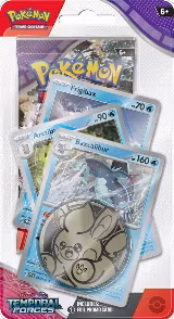 Temporal Forces Premium Checklane Blister [Baxcalibur], Temporal Forces — Pokémon card price