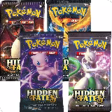Hidden Fates Booster Pack Art Bundle [Set of 4], Hidden Fates — Pokémon card price