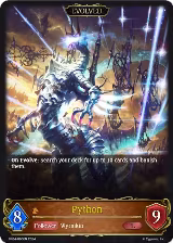 Python (Evolved) (BP04-060EN), Cosmic Mythos — Shadowverse card price