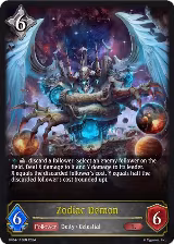 Zodiac Demon (BP04-116EN), Cosmic Mythos — Shadowverse card price