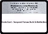 Code Card - Temporal Forces Build & Battle Box — card price