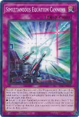 Simultaneous Equation Cannons (LEDE-EN080), Legacy of Destruction — Yu-Gi-Oh! card price
