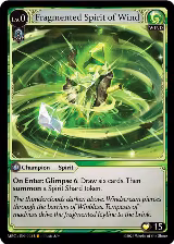 Fragmented Spirit of Wind (003), Mercurial Heart — Grand Archive card price