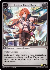 Tristan, Hired Blade (005) — card price