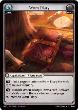 Worn Diary (015) — card price