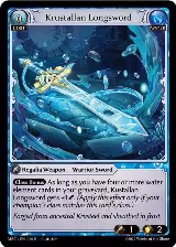 Krustallan Longsword (020) — card price