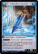 Tideholder Claymore (022) — card price