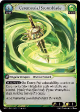 Ceremonial Stormblade (024) — card price