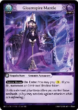 Gloamspire Mantle (032), Mercurial Heart — Grand Archive card price