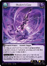 Shadow's Claw (034) — card price