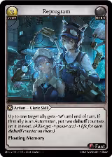 Reprogram (067) — card price