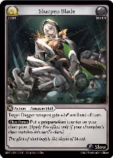 Sharpen Blade (071) — card price