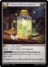 Tonic of Remembrance (076) — card price