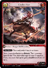 Under Fire (101), Mercurial Heart — Grand Archive card price
