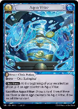 Aqua Vitae (104), Mercurial Heart — Grand Archive card price