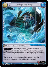 Collapsing Trap (108), Mercurial Heart — Grand Archive card price