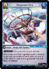 Desperate Dive (109), Mercurial Heart — Grand Archive card price