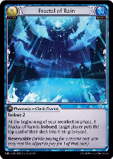 Fractal of Rain (112), Mercurial Heart — Grand Archive card price