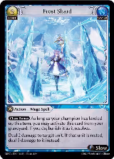 Frost Shard (114), Mercurial Heart — Grand Archive card price