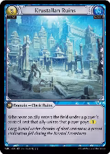 Krustallan Ruins (121), Mercurial Heart — Grand Archive card price