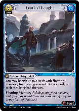 Lost in Thought (122), Mercurial Heart — Grand Archive card price