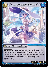 Naia, Diviner of Fortunes (123), Mercurial Heart — Grand Archive card price
