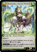 Andronika, Eternal Herald (134), Mercurial Heart — Grand Archive card price