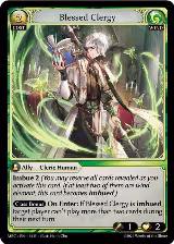 Blessed Clergy (135), Mercurial Heart — Grand Archive card price