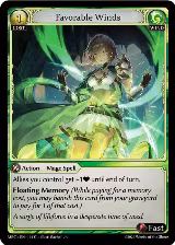 Favorable Winds (144), Mercurial Heart — Grand Archive card price