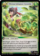 Potion Infusion: Growth (148), Mercurial Heart — Grand Archive card price
