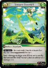 Tempest Downfall (153), Mercurial Heart — Grand Archive card price