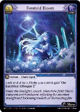 Foretold Bloom (162), Mercurial Heart — Grand Archive card price