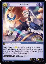 Lunar Seer (163), Mercurial Heart — Grand Archive card price