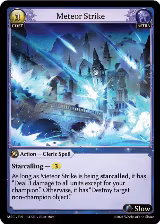 Meteor Strike (164), Mercurial Heart — Grand Archive card price
