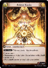 Bolster Ranks (173), Mercurial Heart — Grand Archive card price