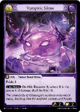 Vampiric Slime (191), Mercurial Heart — Grand Archive card price
