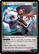 Incapacitate (015) — card price