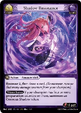 Shadow Resonance (031) — card price
