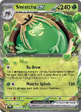 Sinistcha ex - 023/167 (023/167), Twilight Masquerade — Pokémon card price