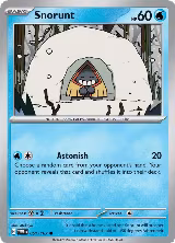 Snorunt (051/167) — card price