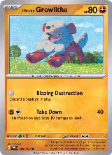 Hisuian Growlithe - 099/167 (099/167) — card price