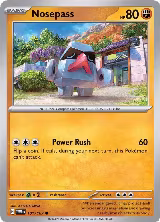 Nosepass (101/167), Twilight Masquerade — Pokémon card price