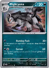 Mightyena (114/167) — card price