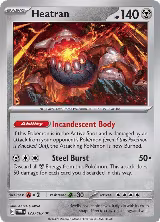 Heatran (123/167), Twilight Masquerade — Pokémon card price