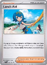 Lana's Aid - 155/167 (155/167) — card price