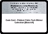 Code Card - Paldean Fates Tech Sticker Collection [Maschiff] — card price